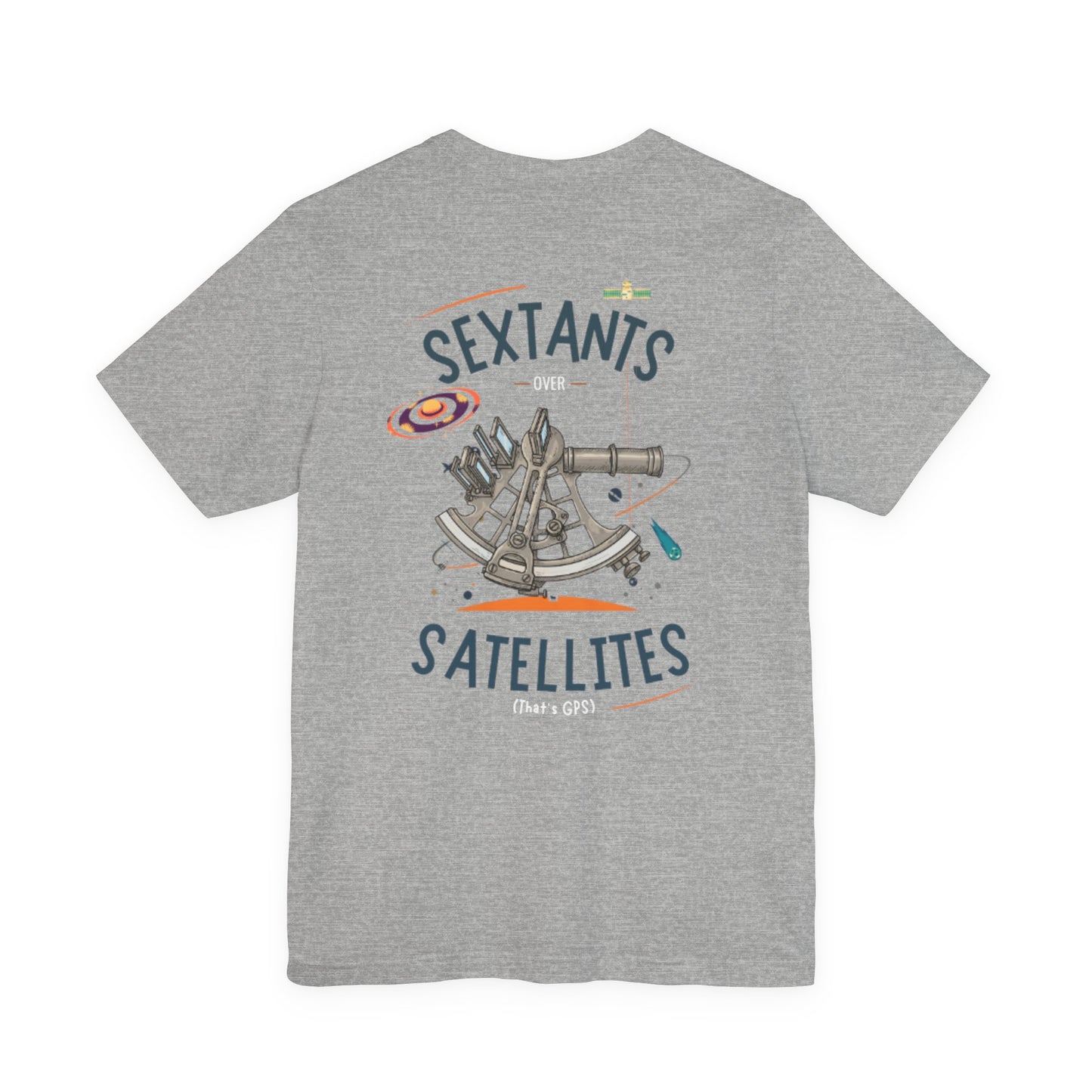 Sextants over Satellites FOM9 Graphic Tee