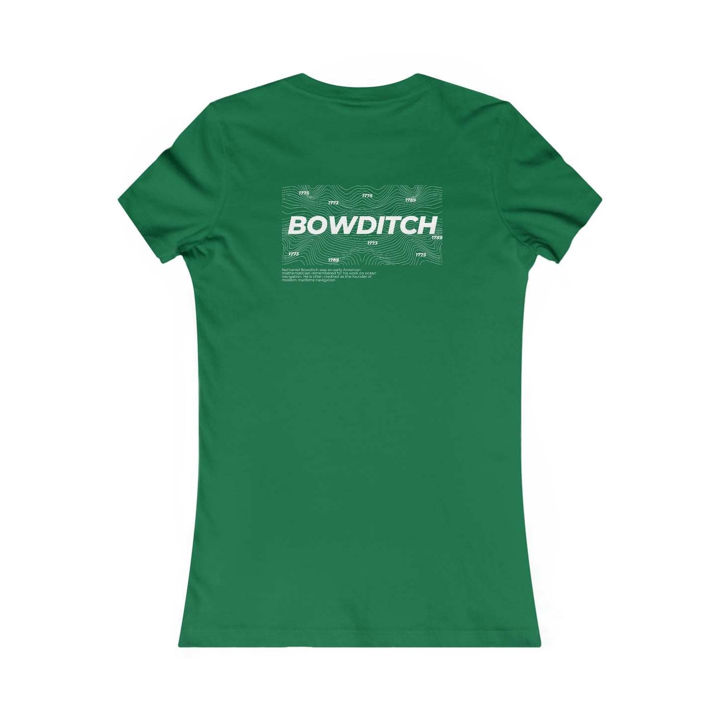 Bowditch's Bathymetric Navigation Women's Graphic Tee