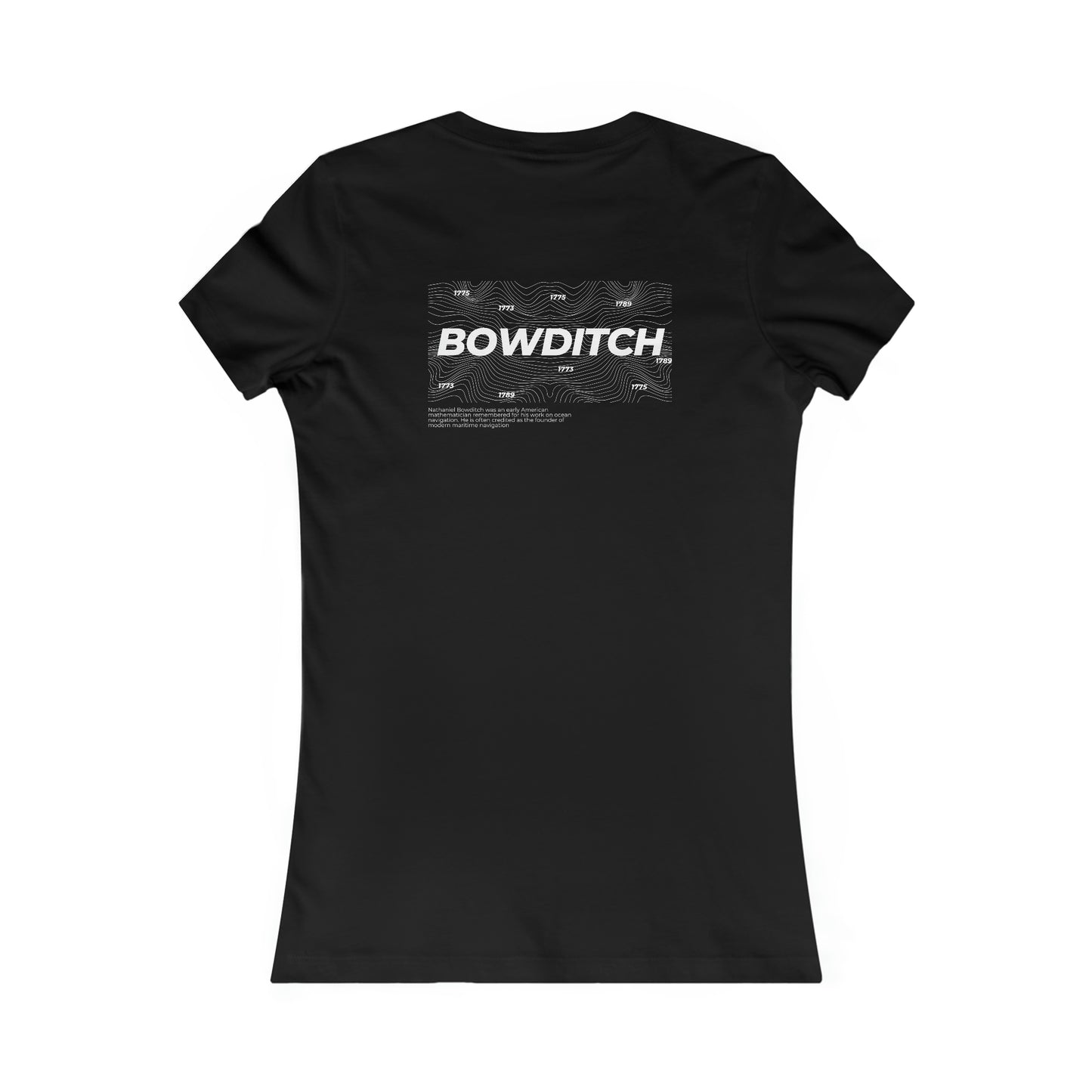 Bowditch's Bathymetric Navigation Women's Graphic Tee