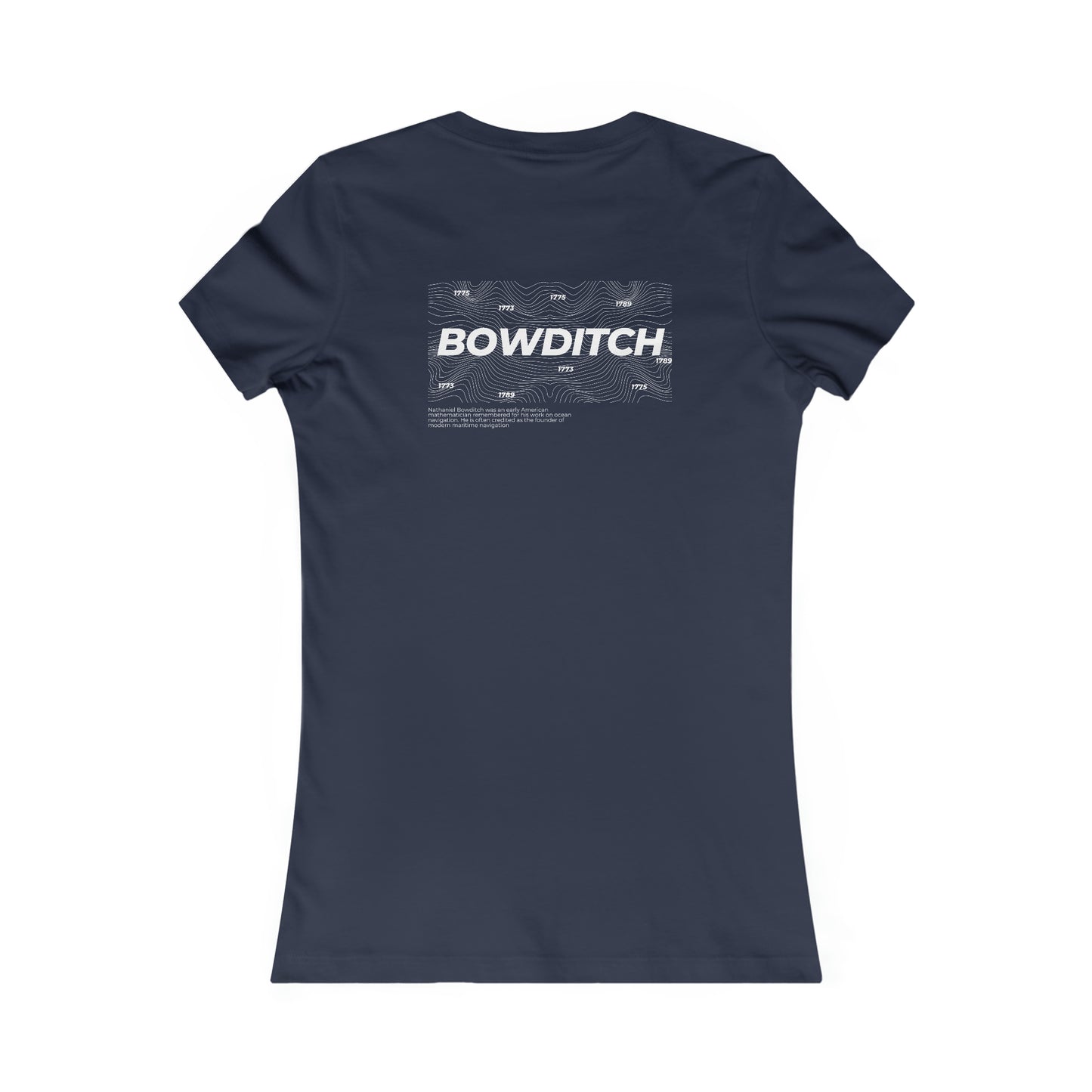Bowditch's Bathymetric Navigation Women's Graphic Tee