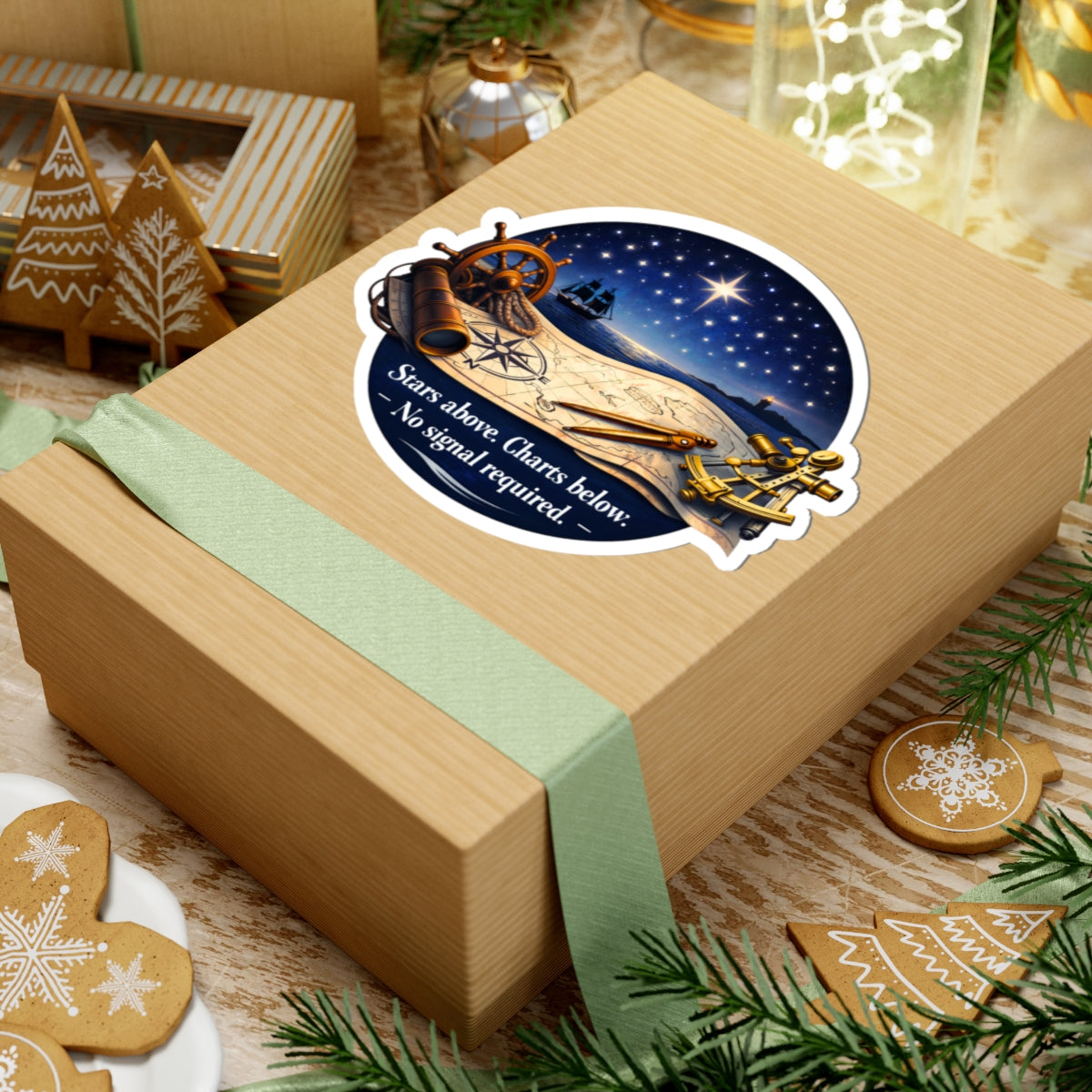 Stars Above - Charts Below FOM 9 Sticker