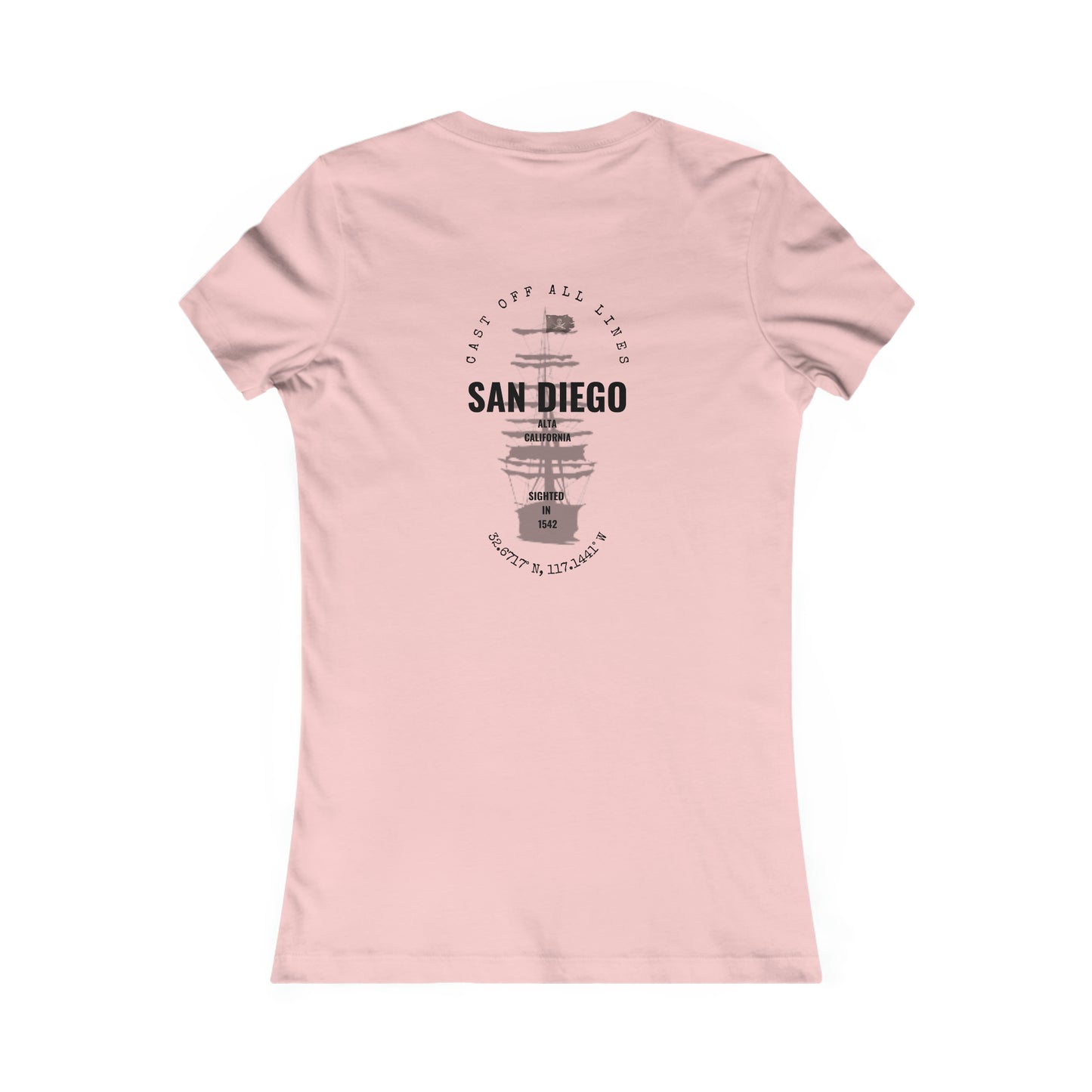 San Diego ~ Alta California FOM 9 Women's Tee