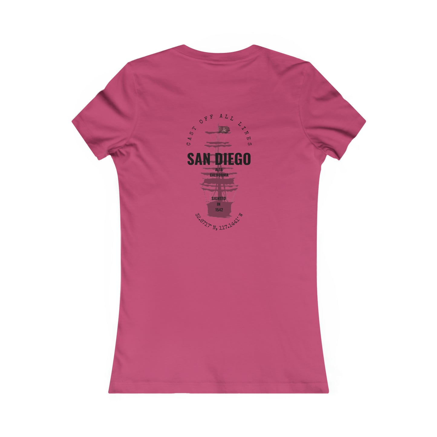 San Diego ~ Alta California FOM 9 Women's Tee
