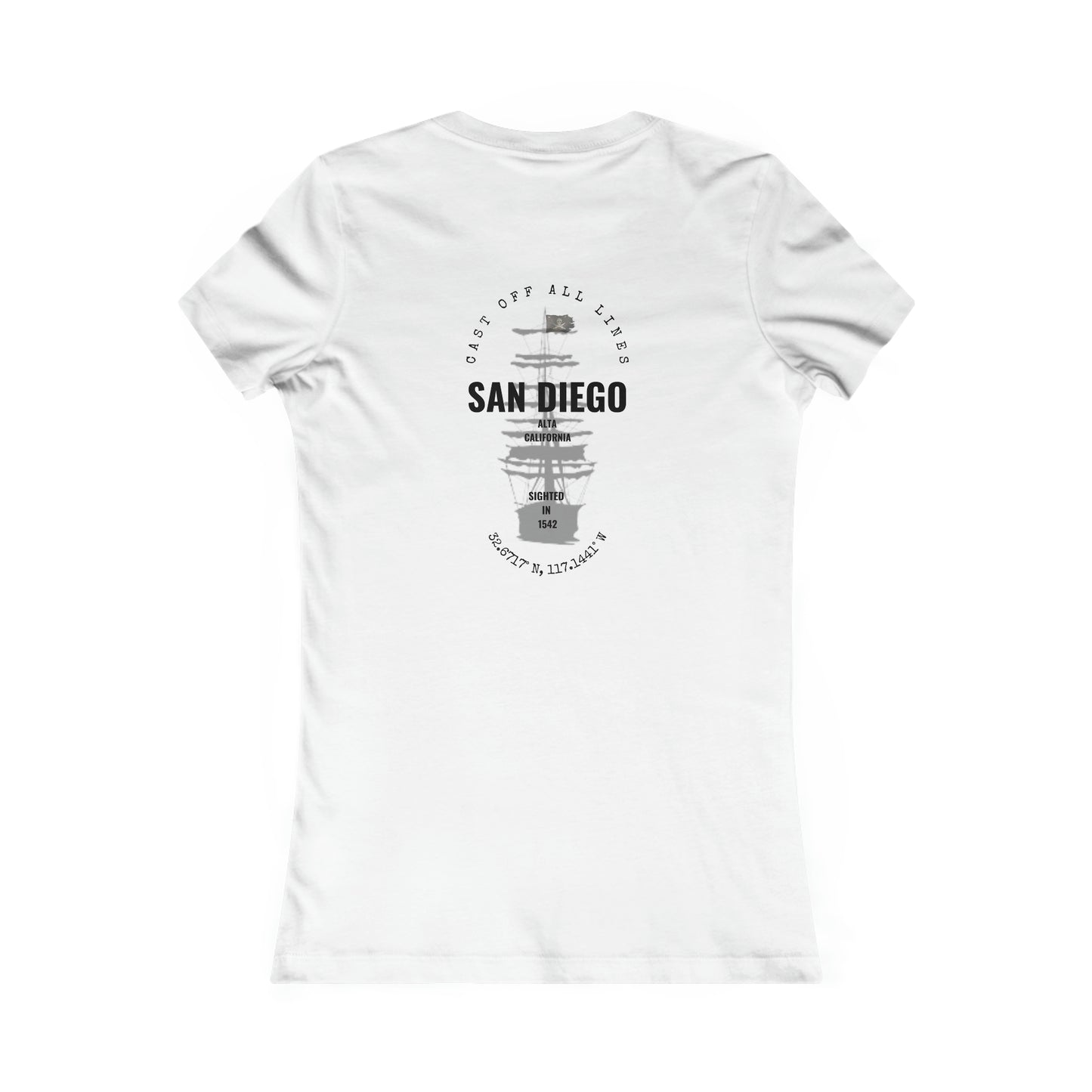 San Diego ~ Alta California FOM 9 Women's Tee