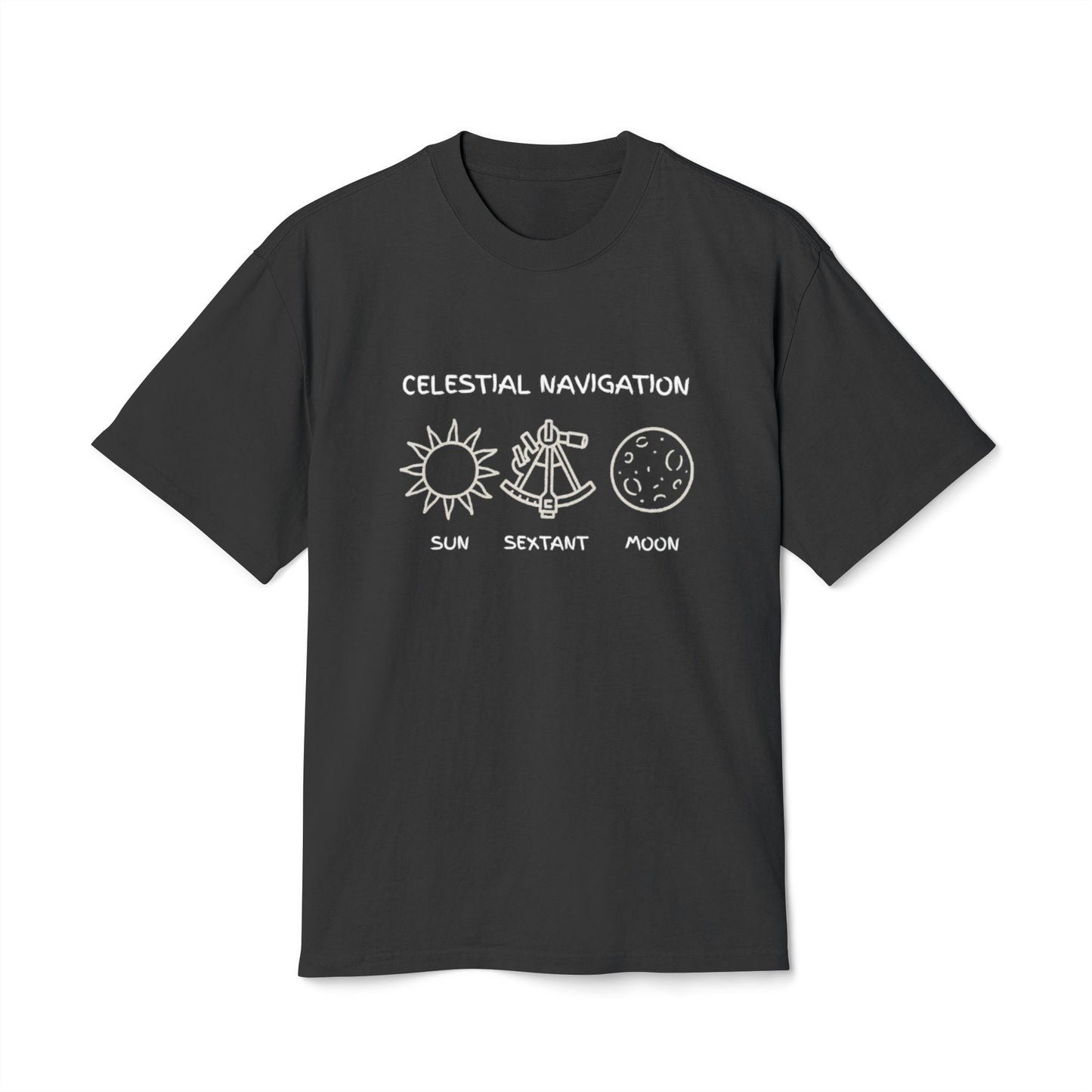Celestial Navigation FOM 9 Heavy Faded Tee