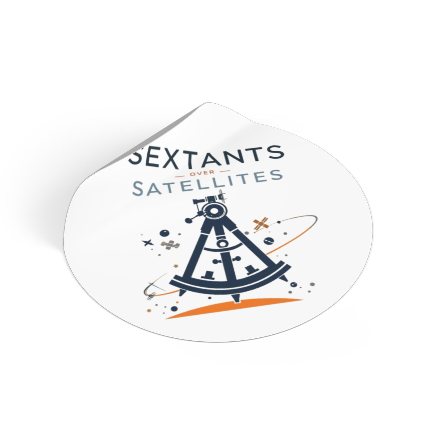 Sextants over Satellites FOM9 Vinyl Sticker