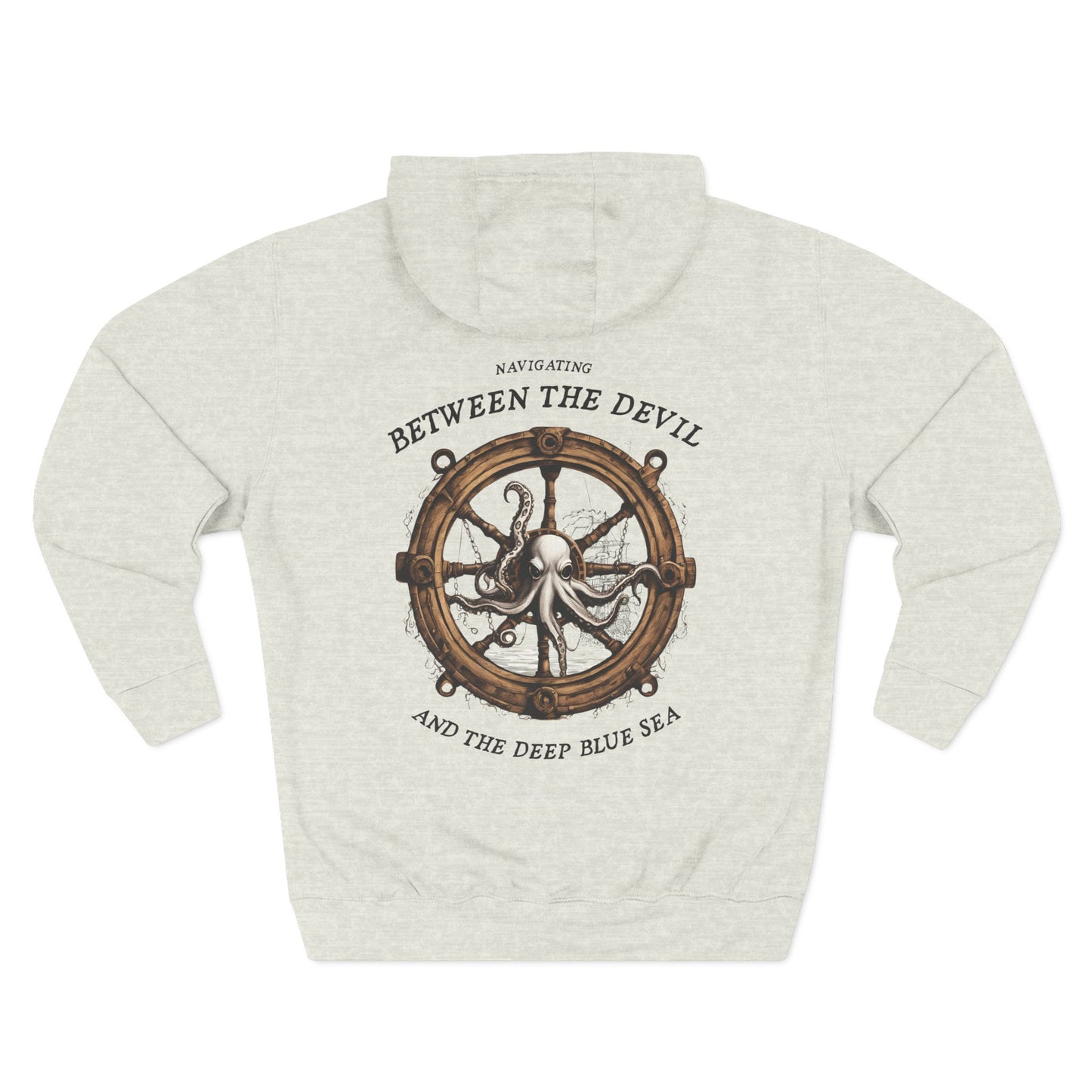 Between the Devil and the Deep Blue Sea FOM 9 Fleece Hoodie