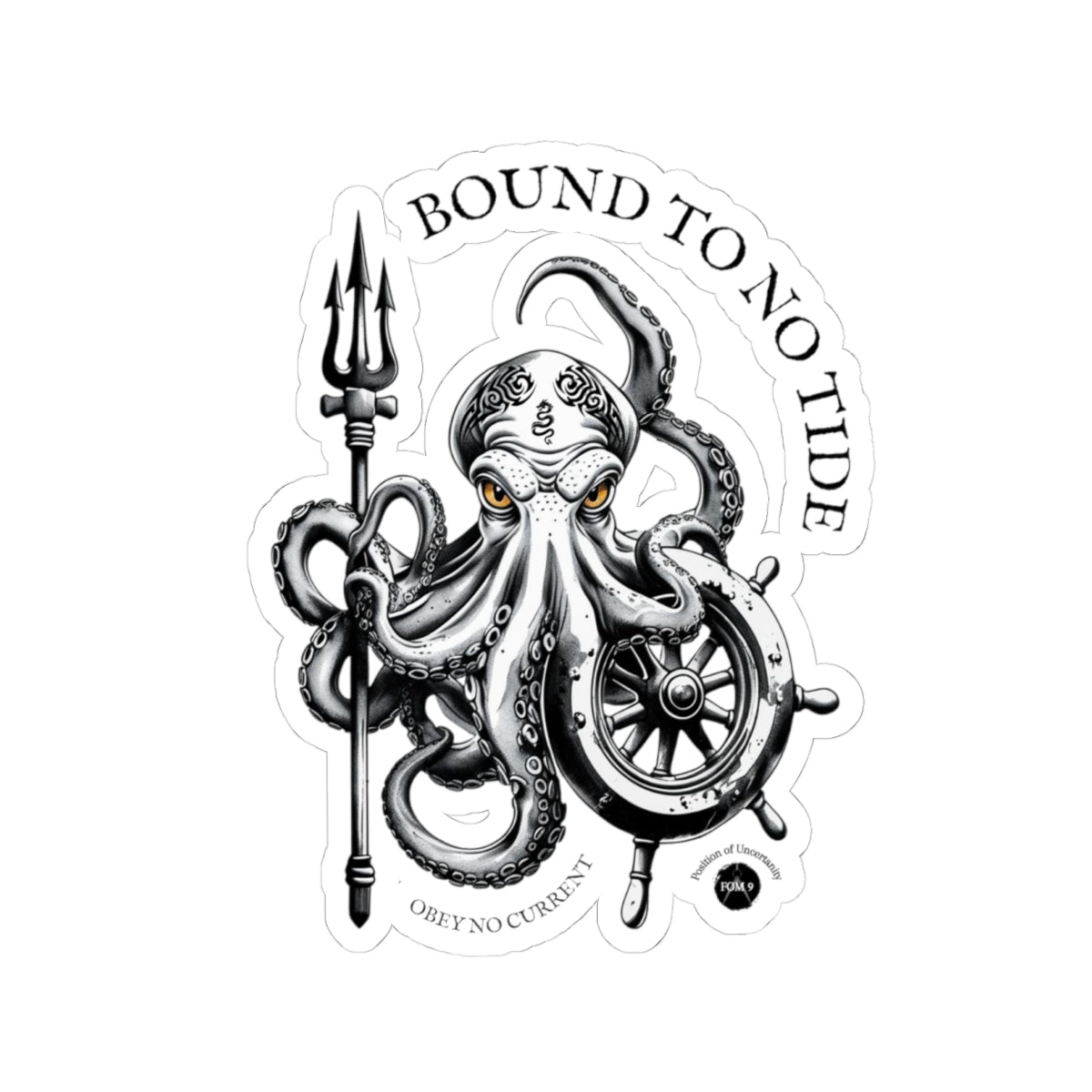 Bound by no Tide FOM 9 Sticker