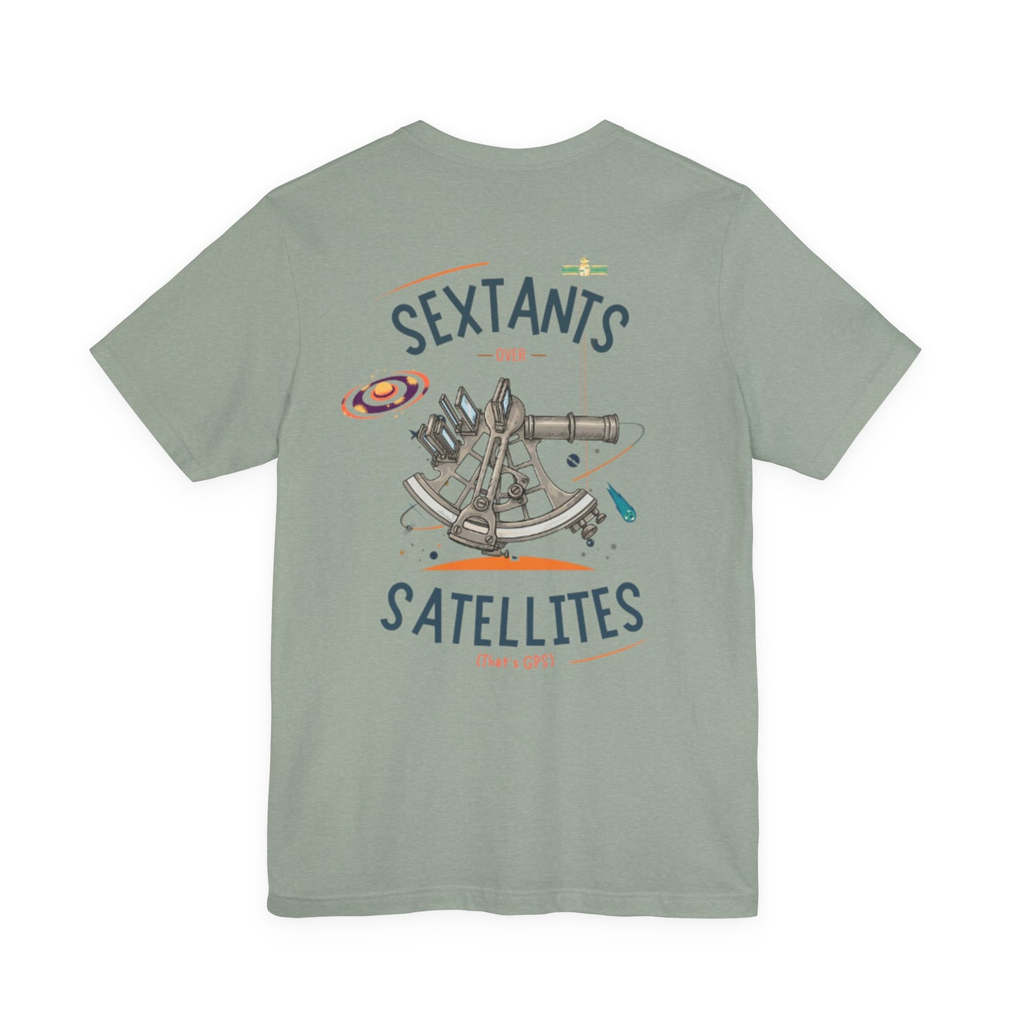 Sextants over Satellites FOM9 Graphic Tee