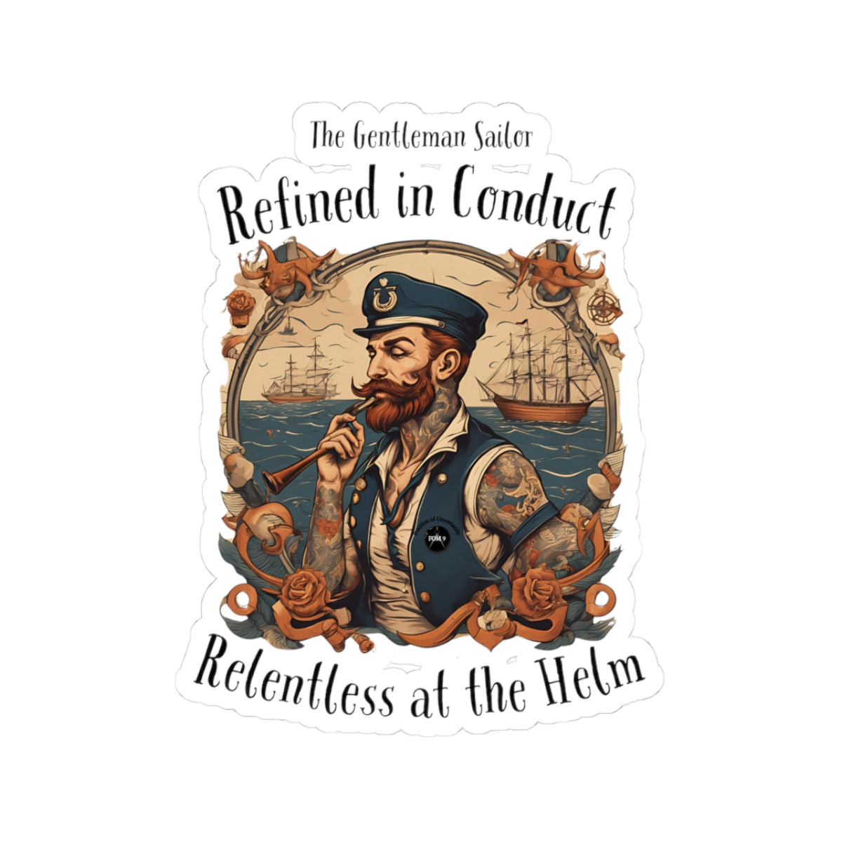 The Gentleman Sailor FOM 9 Stickers