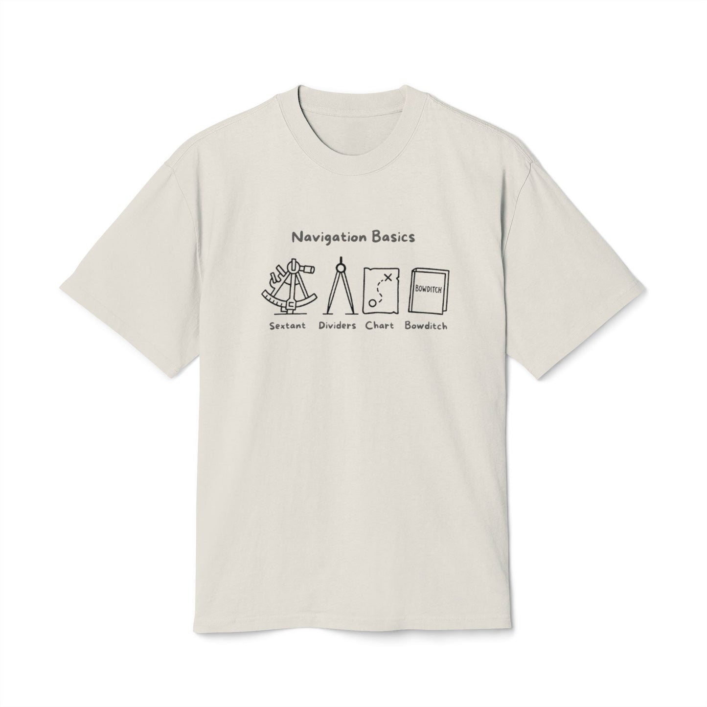 Navigation Basics FOM 9 Heavy Faded Tee