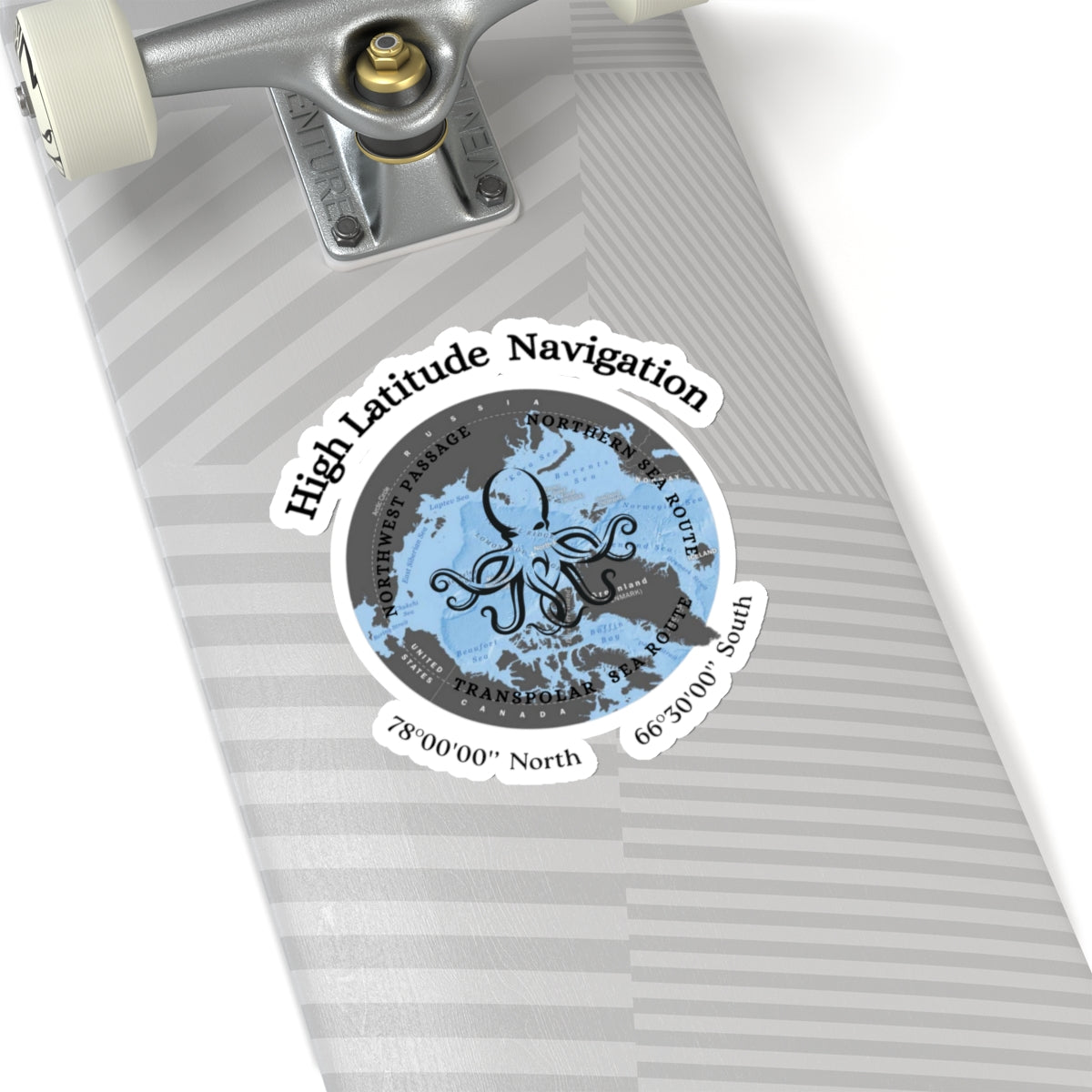 High Latitude Navigation FOM 9 Stickers