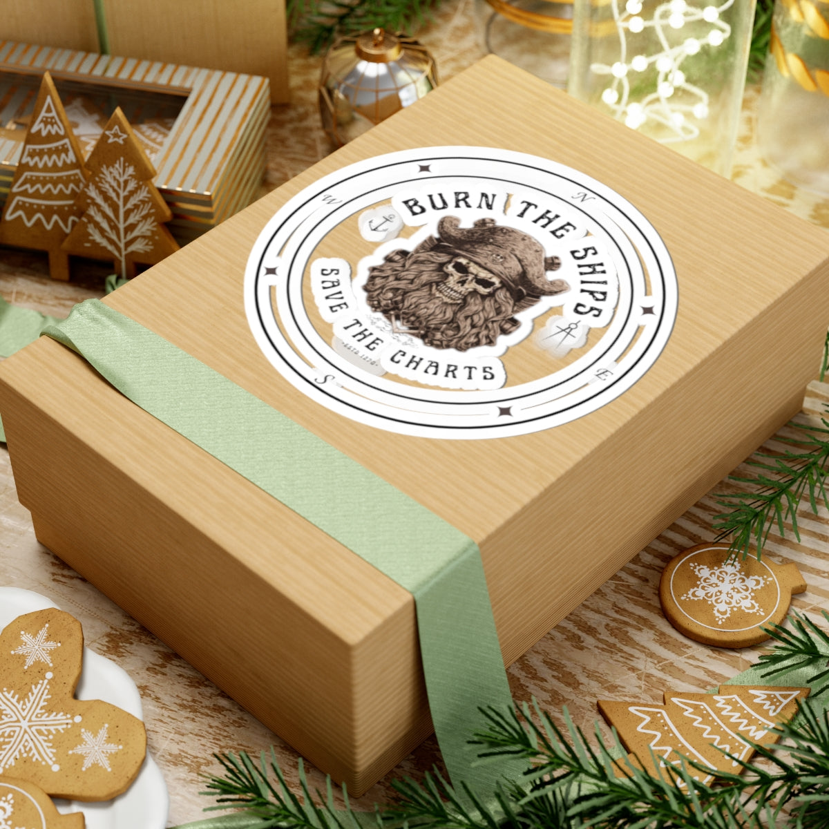 Burn the Ships - Save the Charts FOM9 Sticker