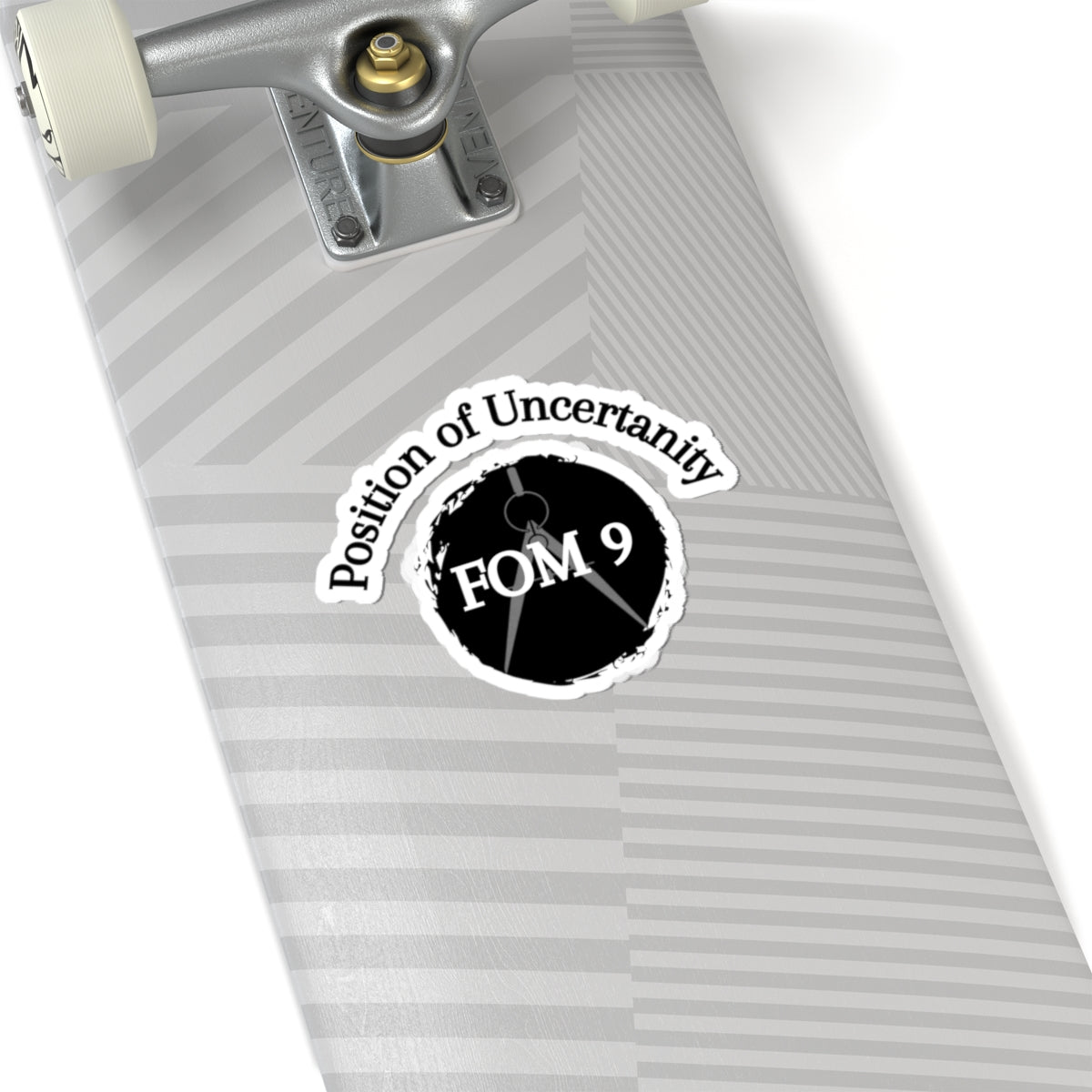 FOM 9 Logo Sticker