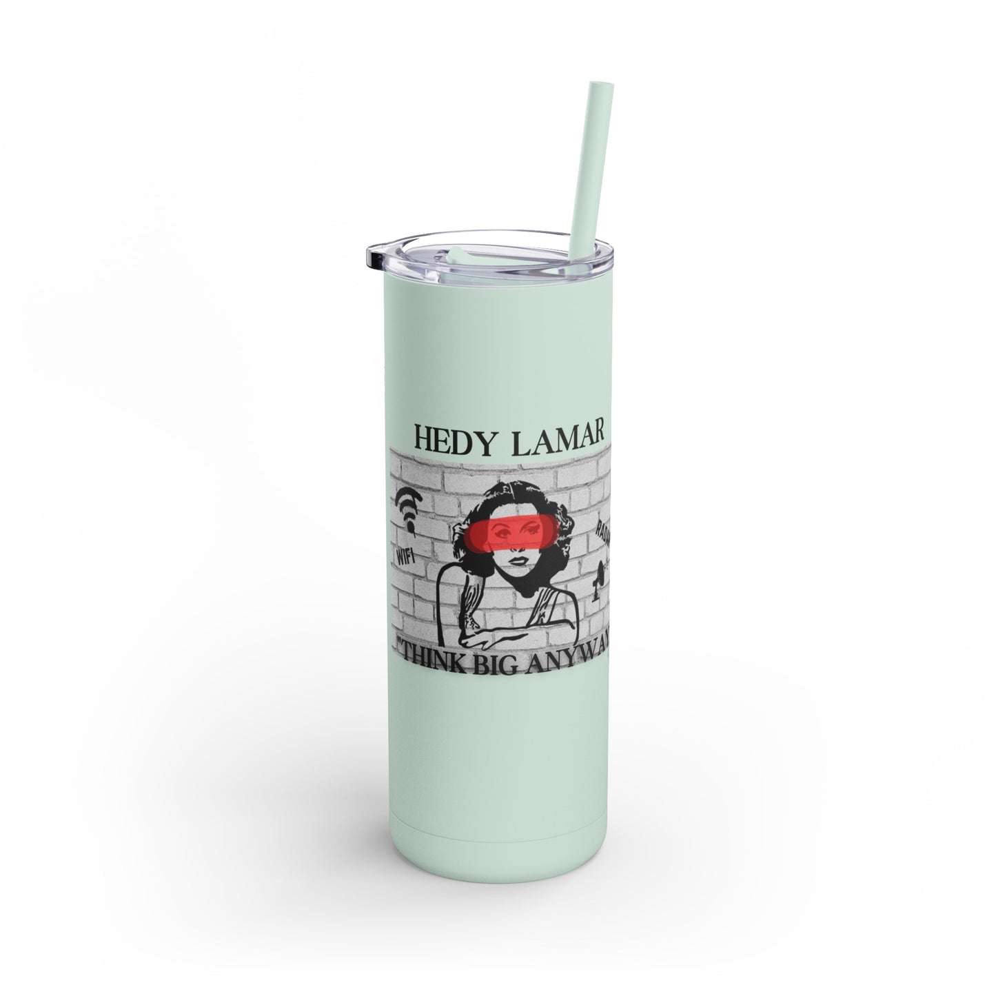 Hedy Lamar FOM9 Skinny 20oz Tumbler