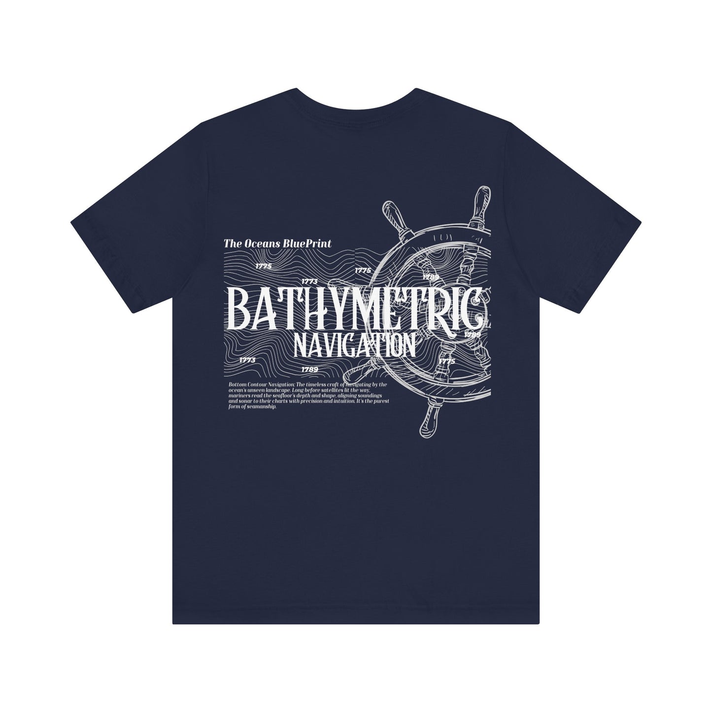Bathymetric Navigation FOM 9 Graphic Tee