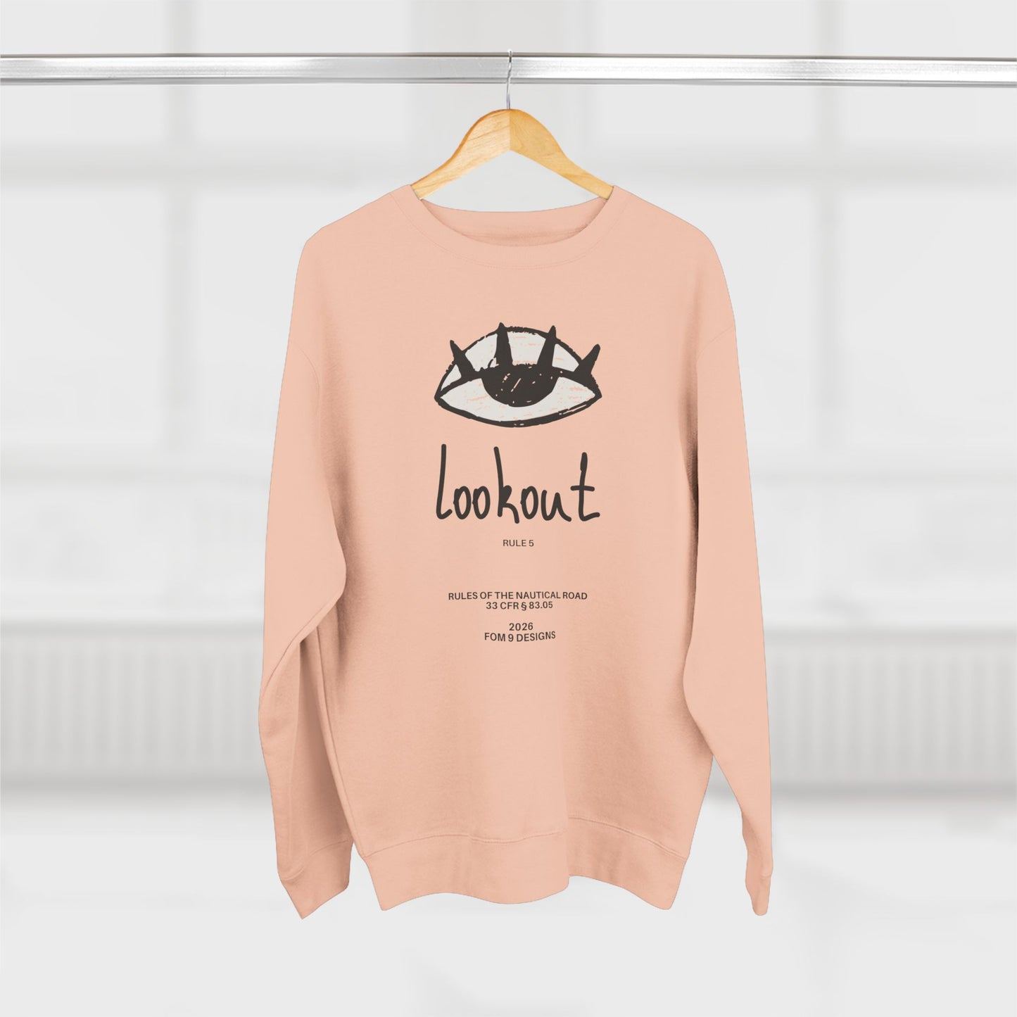 Lookout Rule 5 FOM 9 Crewneck Sweatshirt