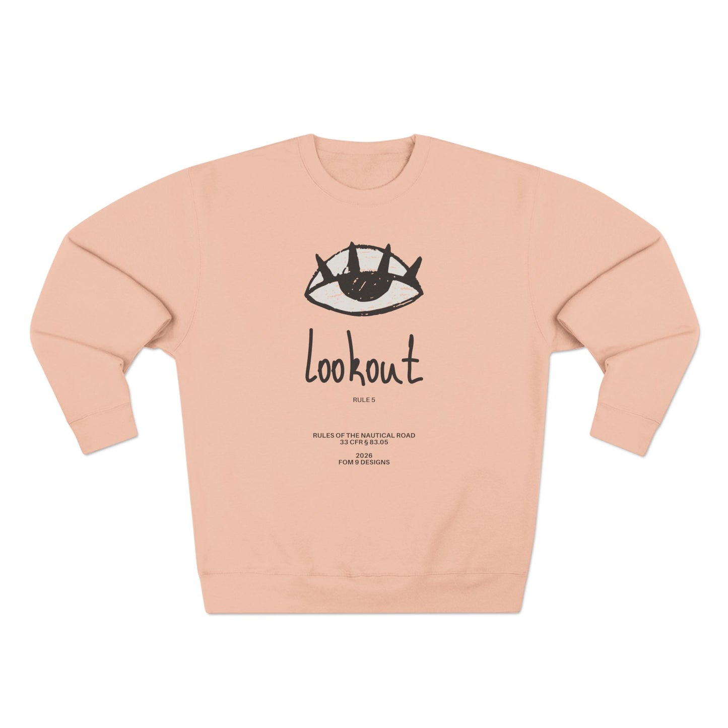 Lookout Rule 5 FOM 9 Crewneck Sweatshirt