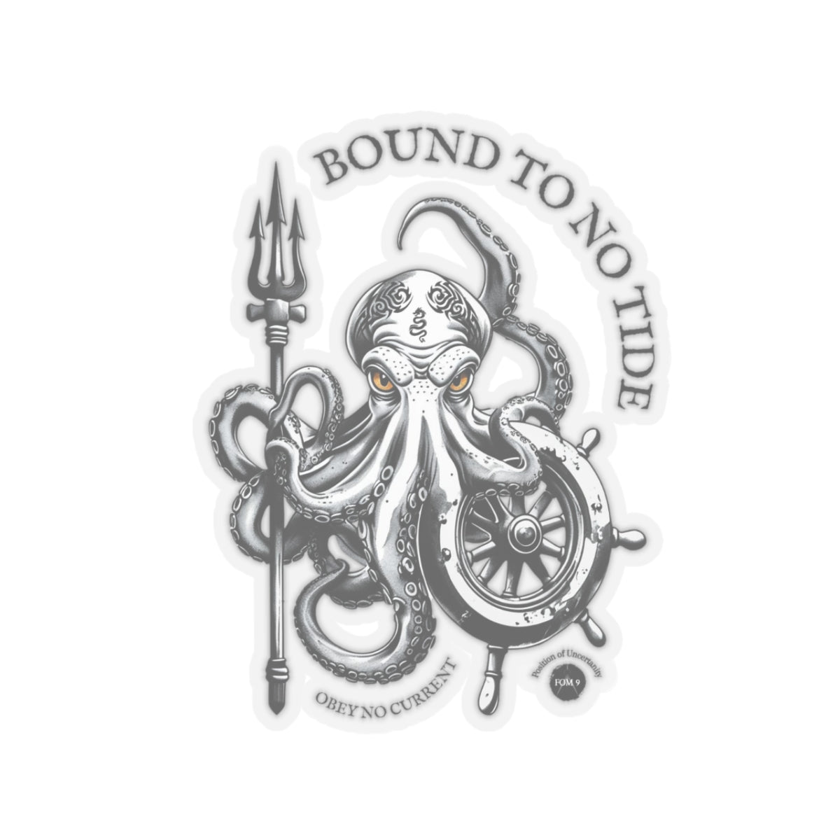 Bound by no Tide FOM 9 Sticker