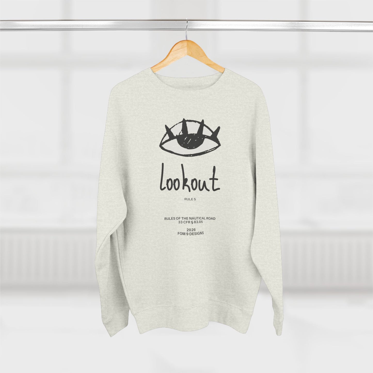 Lookout Rule 5 FOM 9 Crewneck Sweatshirt