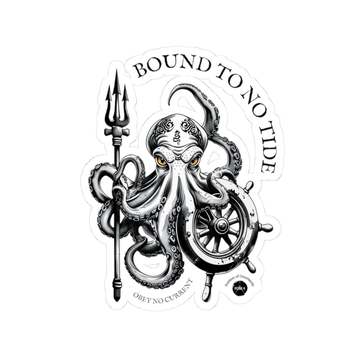 Bound by no Tide FOM 9 Sticker