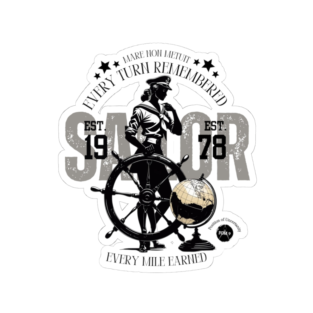 Sailor 1978 FOM 9 Stickers