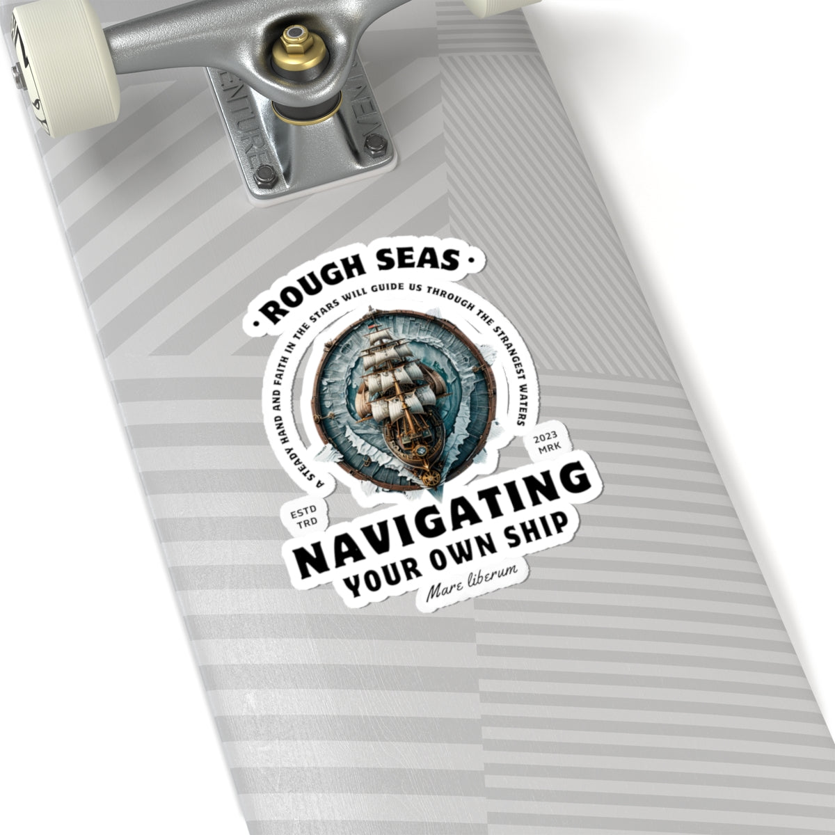 Navigating Your Own Ship FOM 9 Sticker