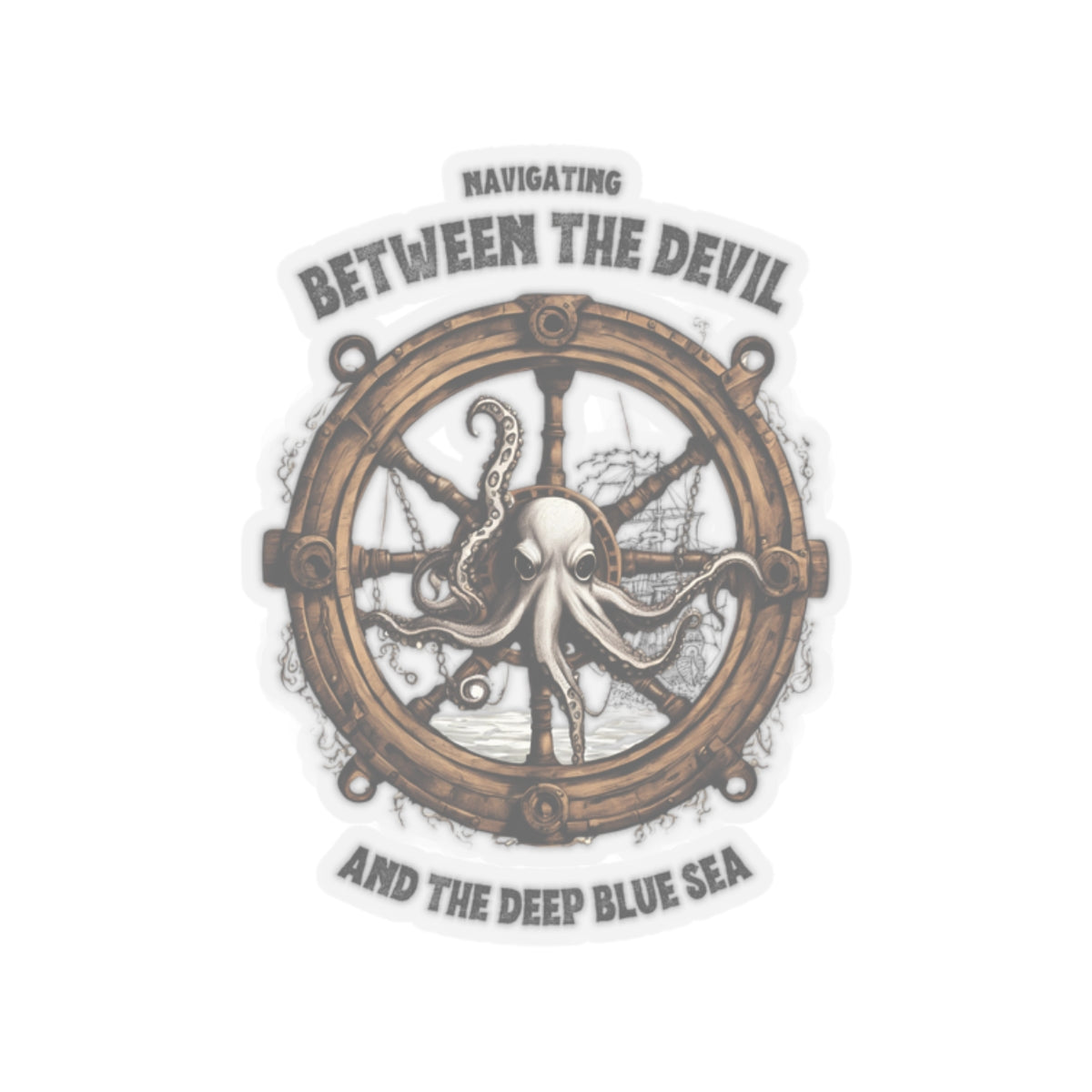 "The Devil and the Deep Blue Sea" FOM 9 Sticker