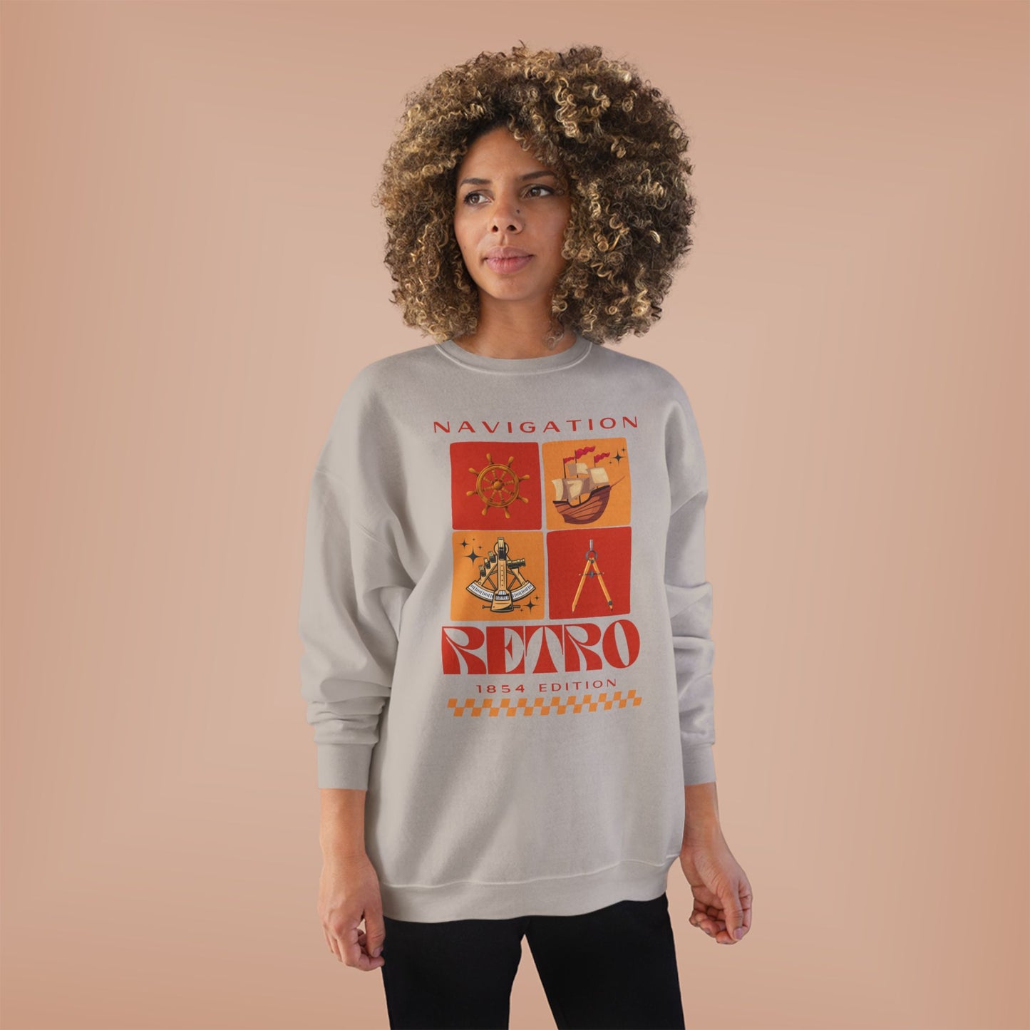 Retro Navigation FOM 9 Crewneck Sweatshirt