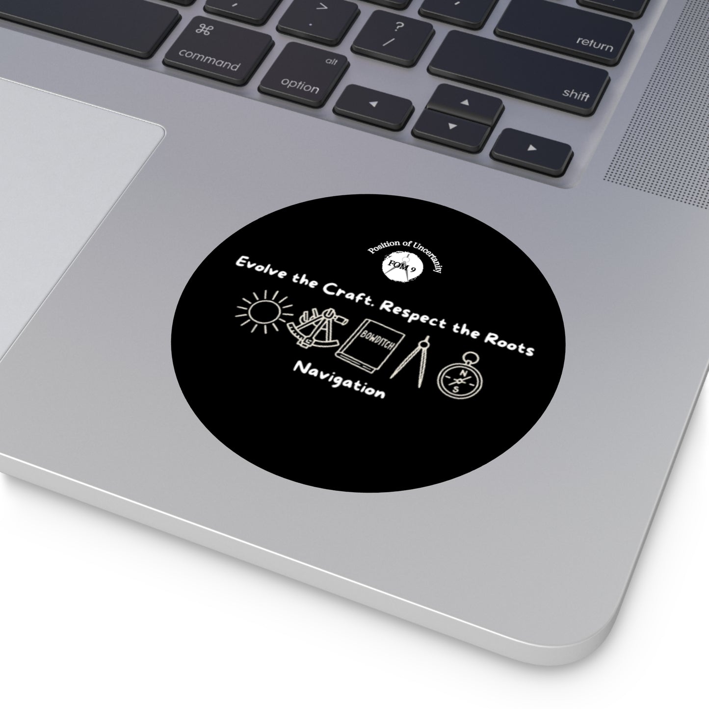 Evolve the Craft FOM 9 Round Vinyl Sticker